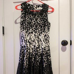 Eliza J black & white party dress (never worn)